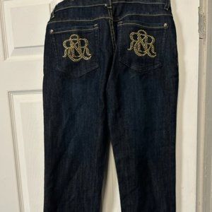 Rock & Republic Studded Denim Jeans Size 29 NWOT